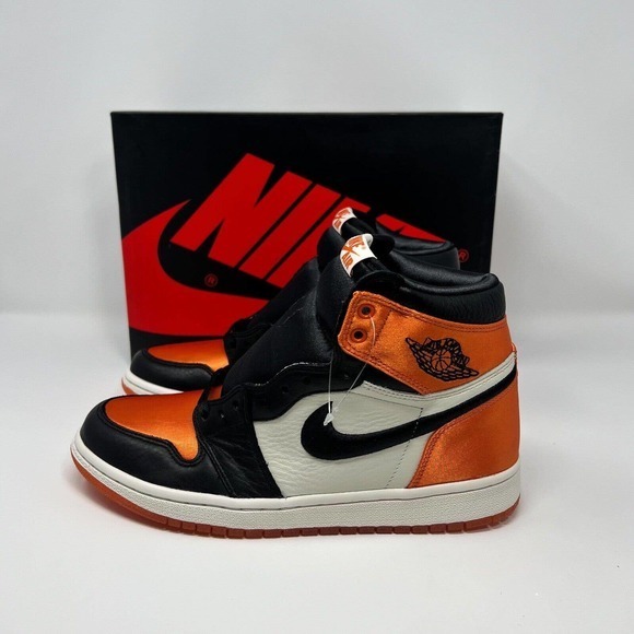 Women's Air Jordan 1 Retro‎ High OG Satin Shattered Backboard 2018 - Size 8.5 - Picture 4 of 12
